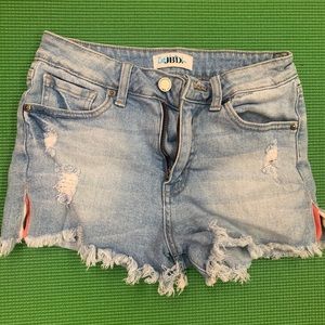 jean shorts